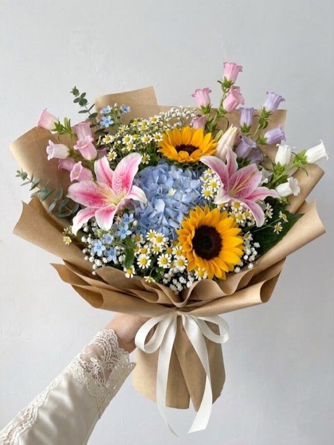 Pastel Garden Harmony Bouquet